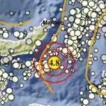 Gempa M 4,8 di Sulawesi Utara